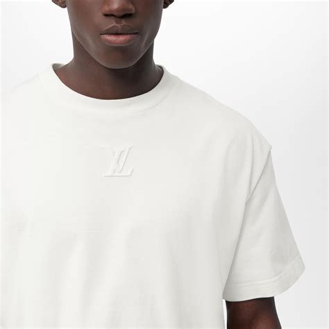 lv lip t shirt|Embossed LV T.